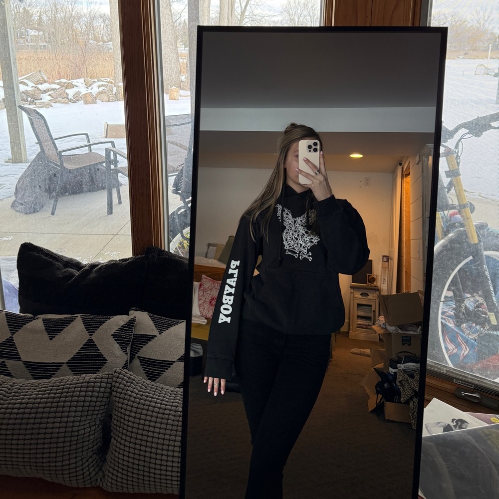 PLAYBOY Black Graphic Sweatshirt
